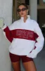 Jokes On You Zip Front Sweater Grey Marle sold by White Fox Boutique