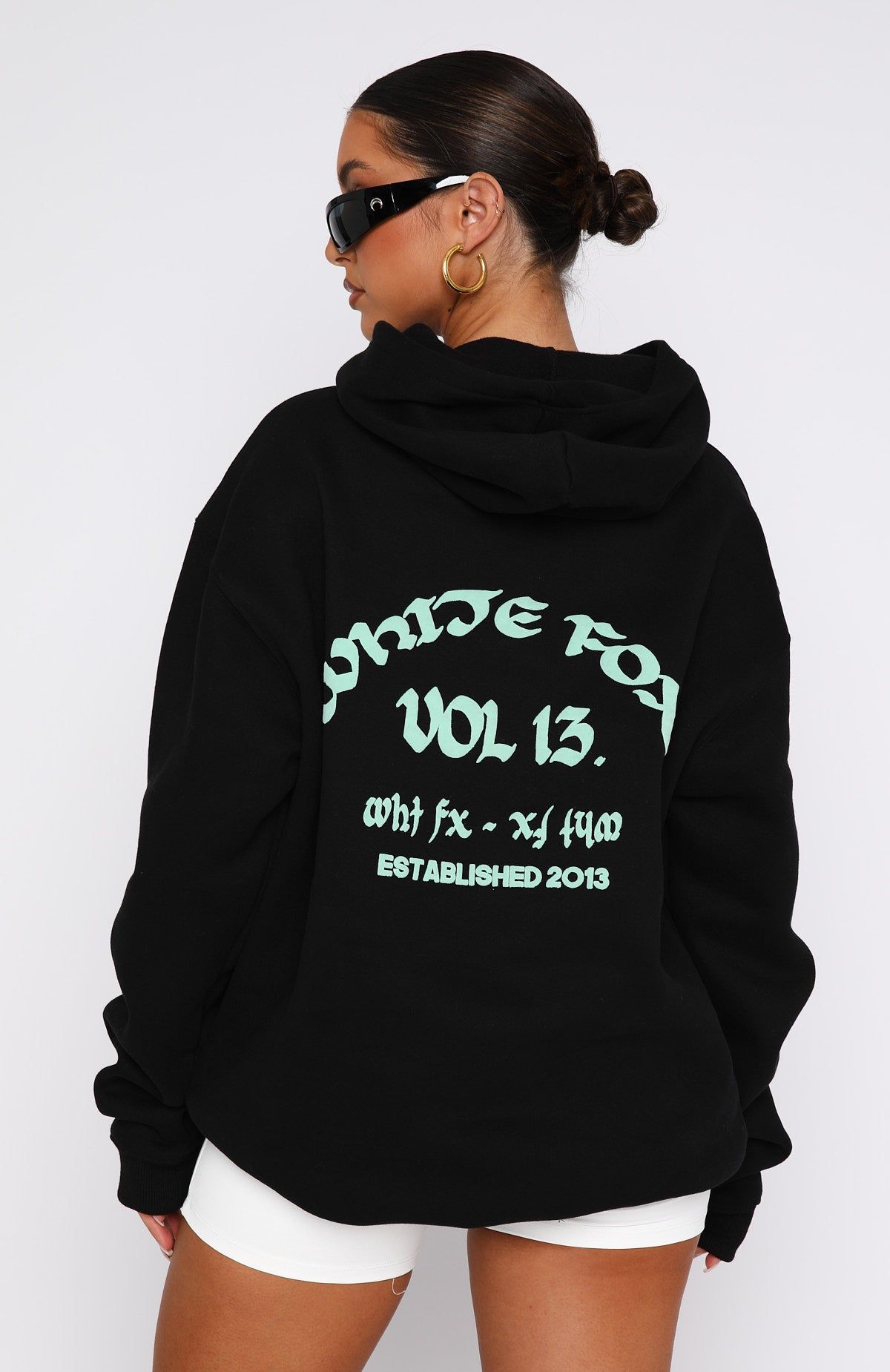 Reaching New Levels Hoodie Black sold by White Fox Boutique product image thumbnail 5