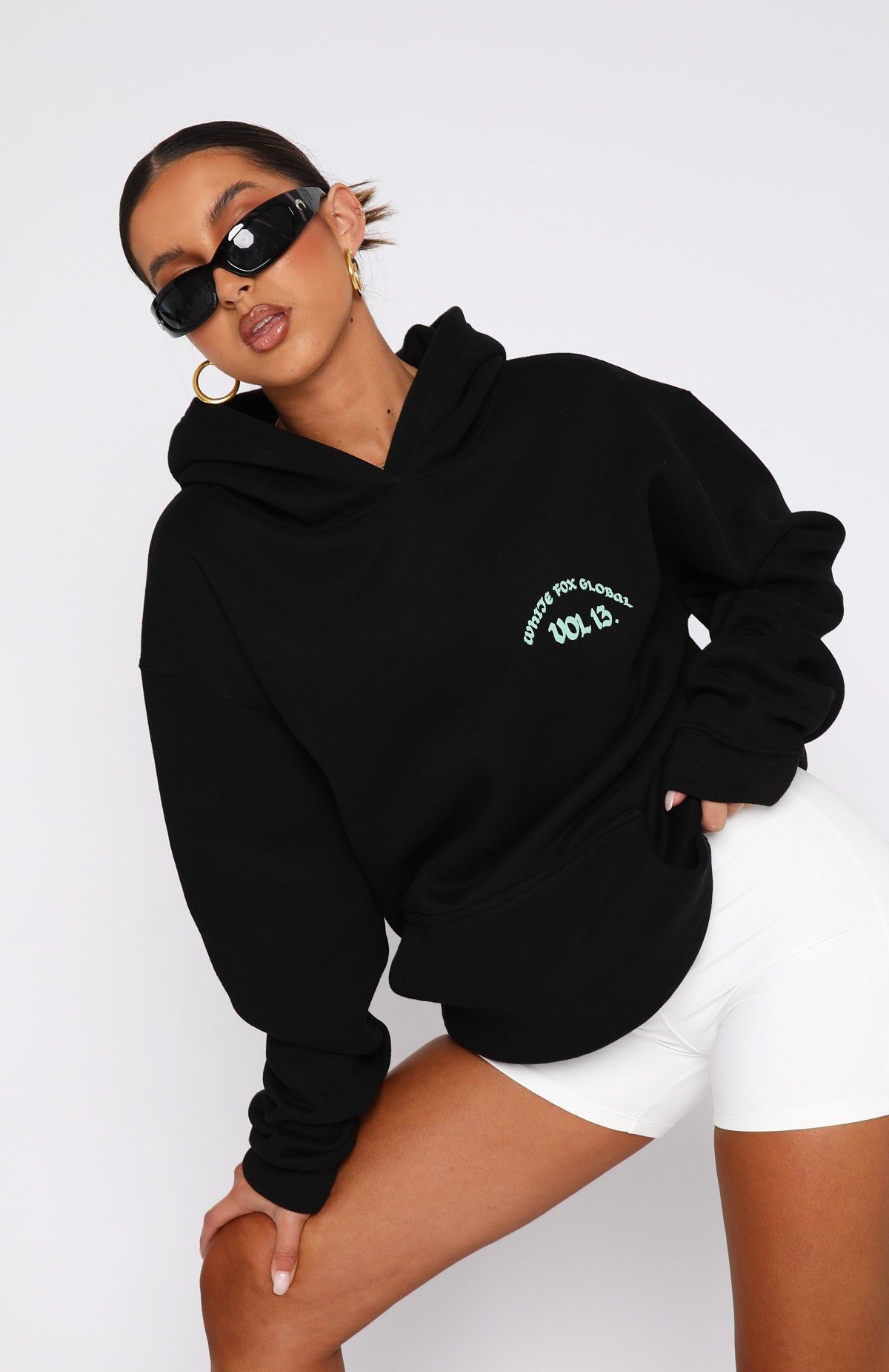 Reaching New Levels Hoodie Black sold by White Fox Boutique product image thumbnail 2