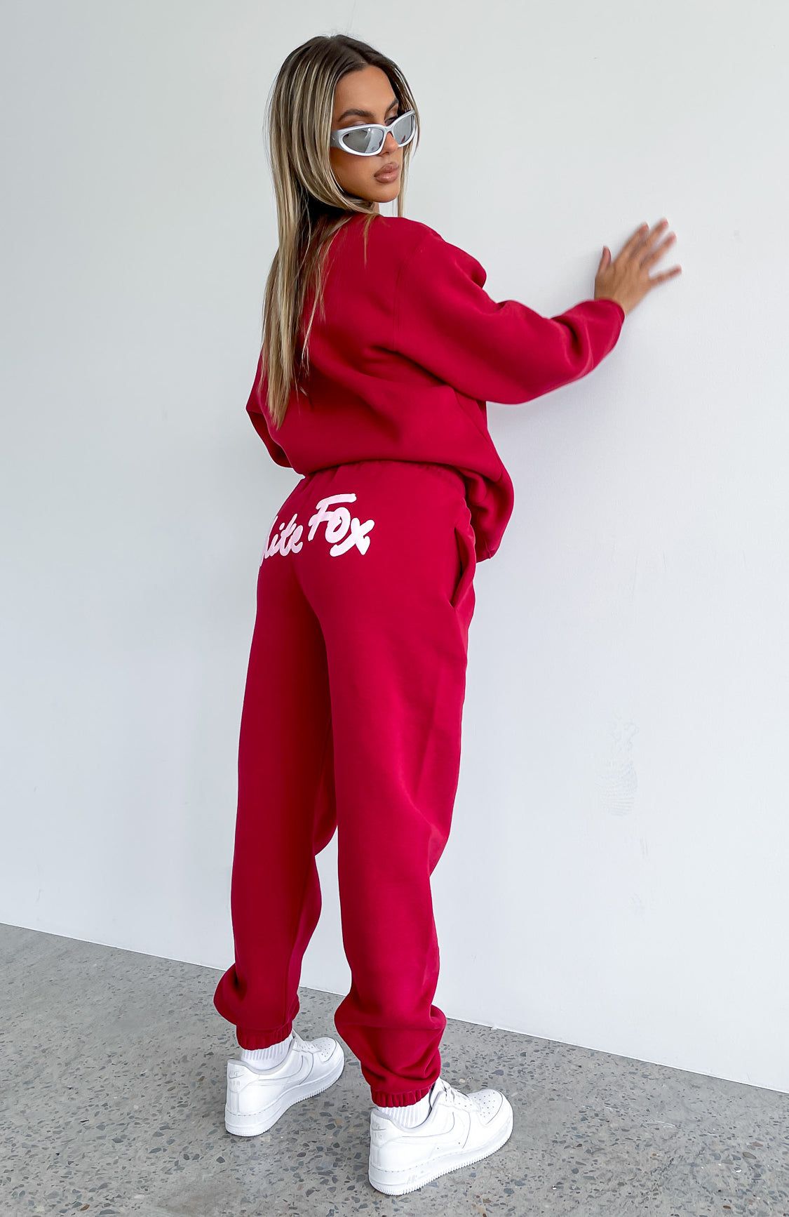 All Time Favourite Sweatpants Red sold by White Fox Boutique