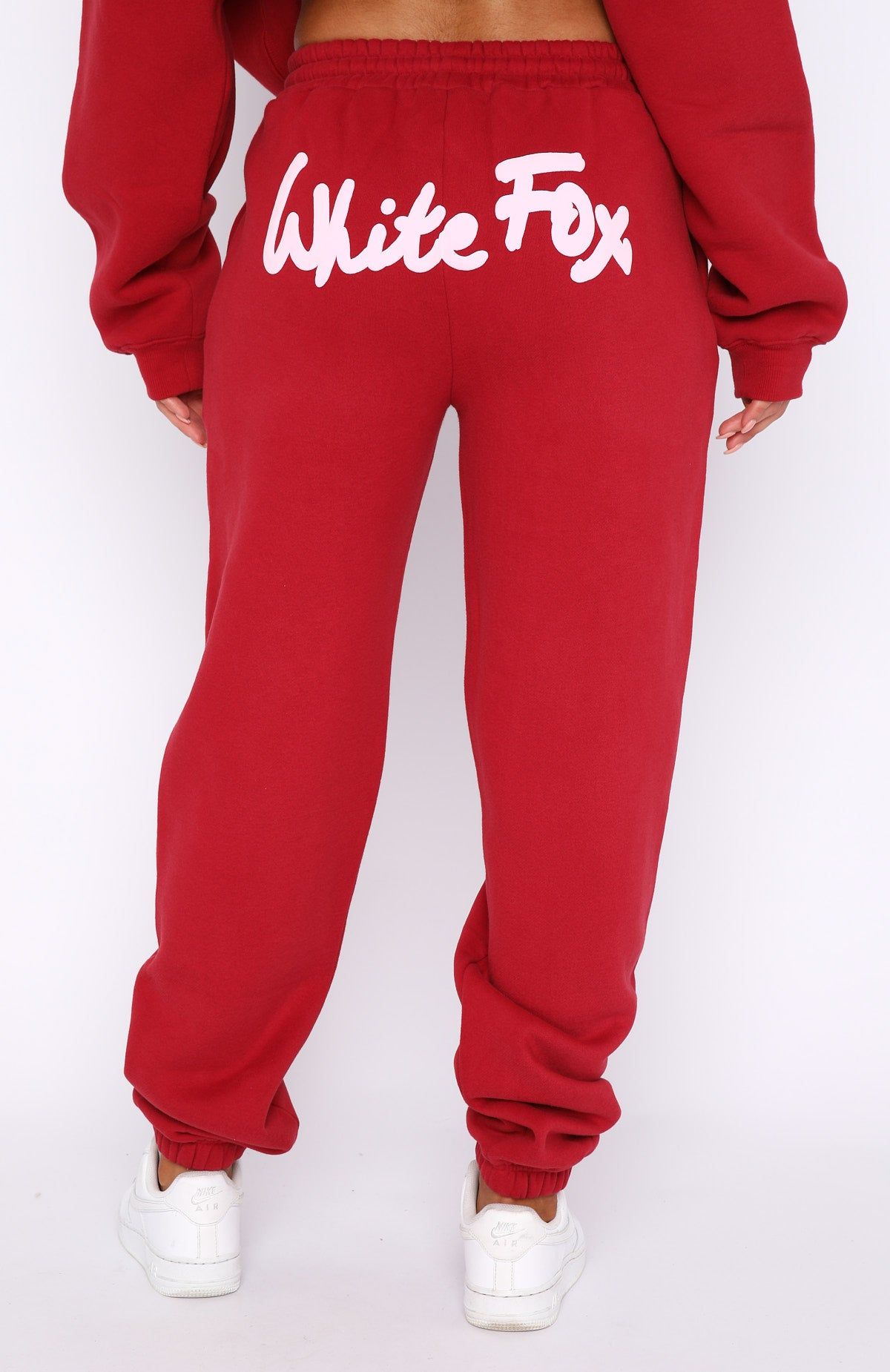 All Time Favourite Sweatpants Red sold by White Fox Boutique product image thumbnail 4