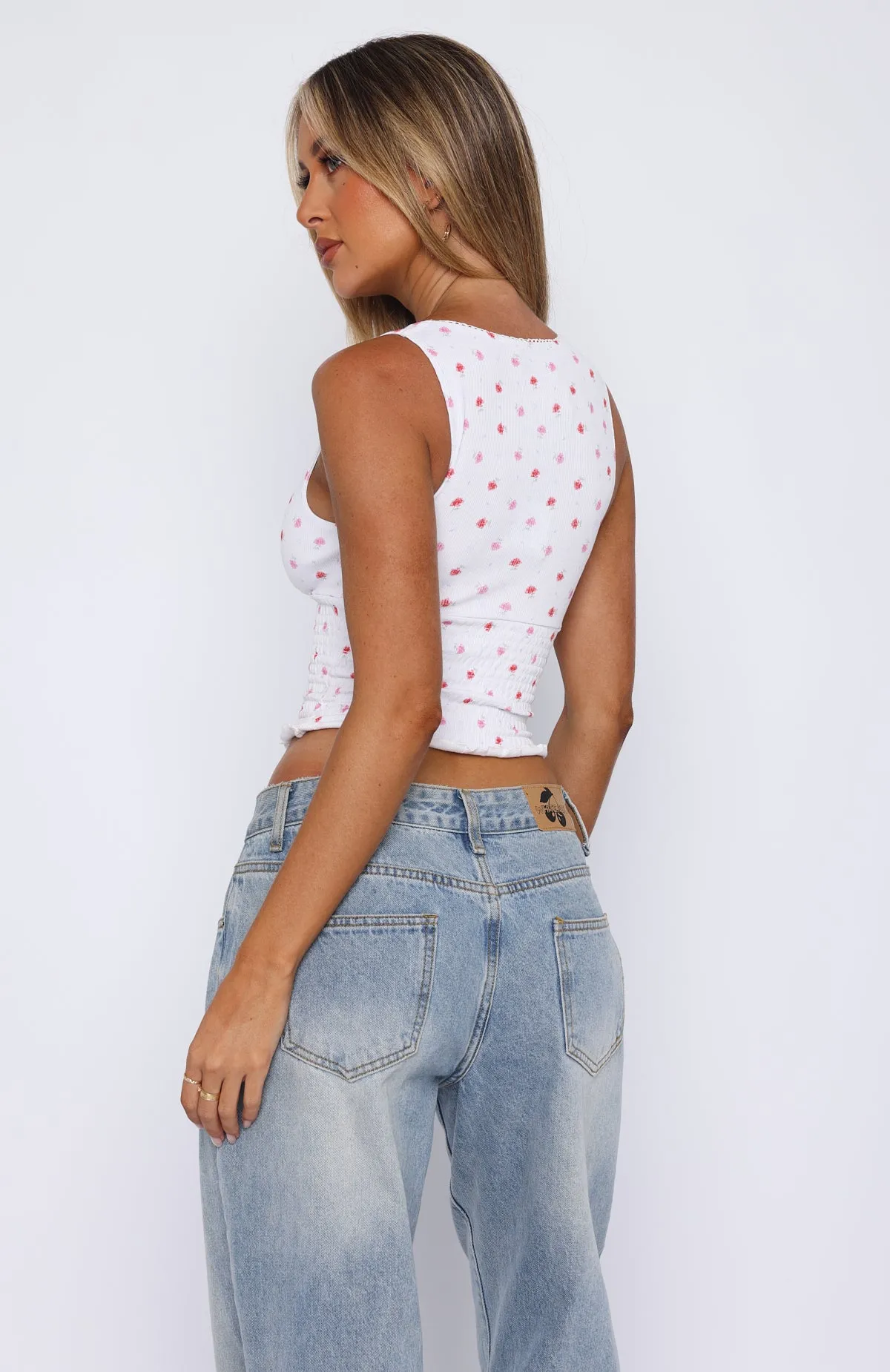 Last Lover Top Bloom sold by White Fox Boutique product image thumbnail 4