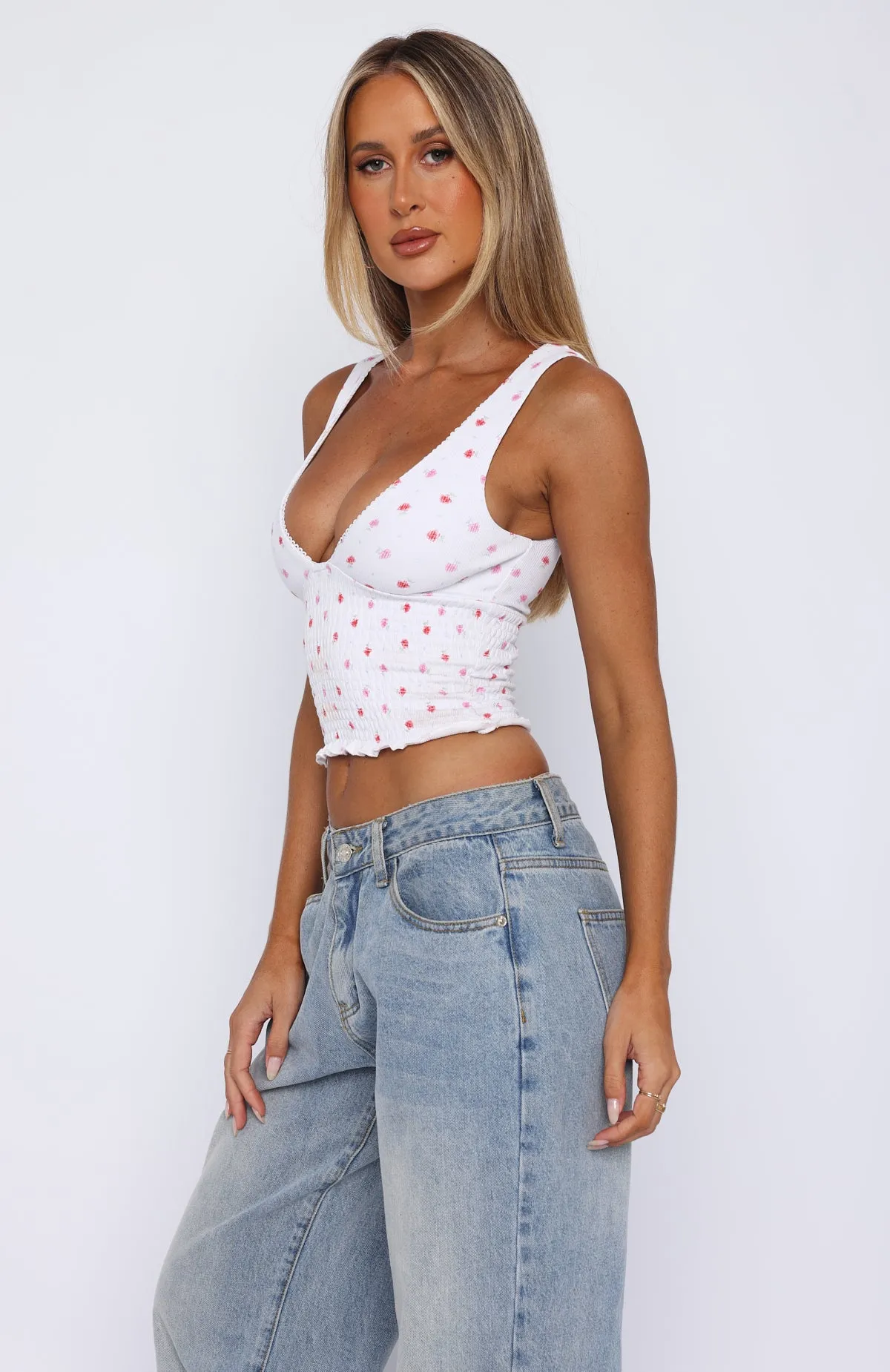 Last Lover Top Bloom sold by White Fox Boutique product image thumbnail 3