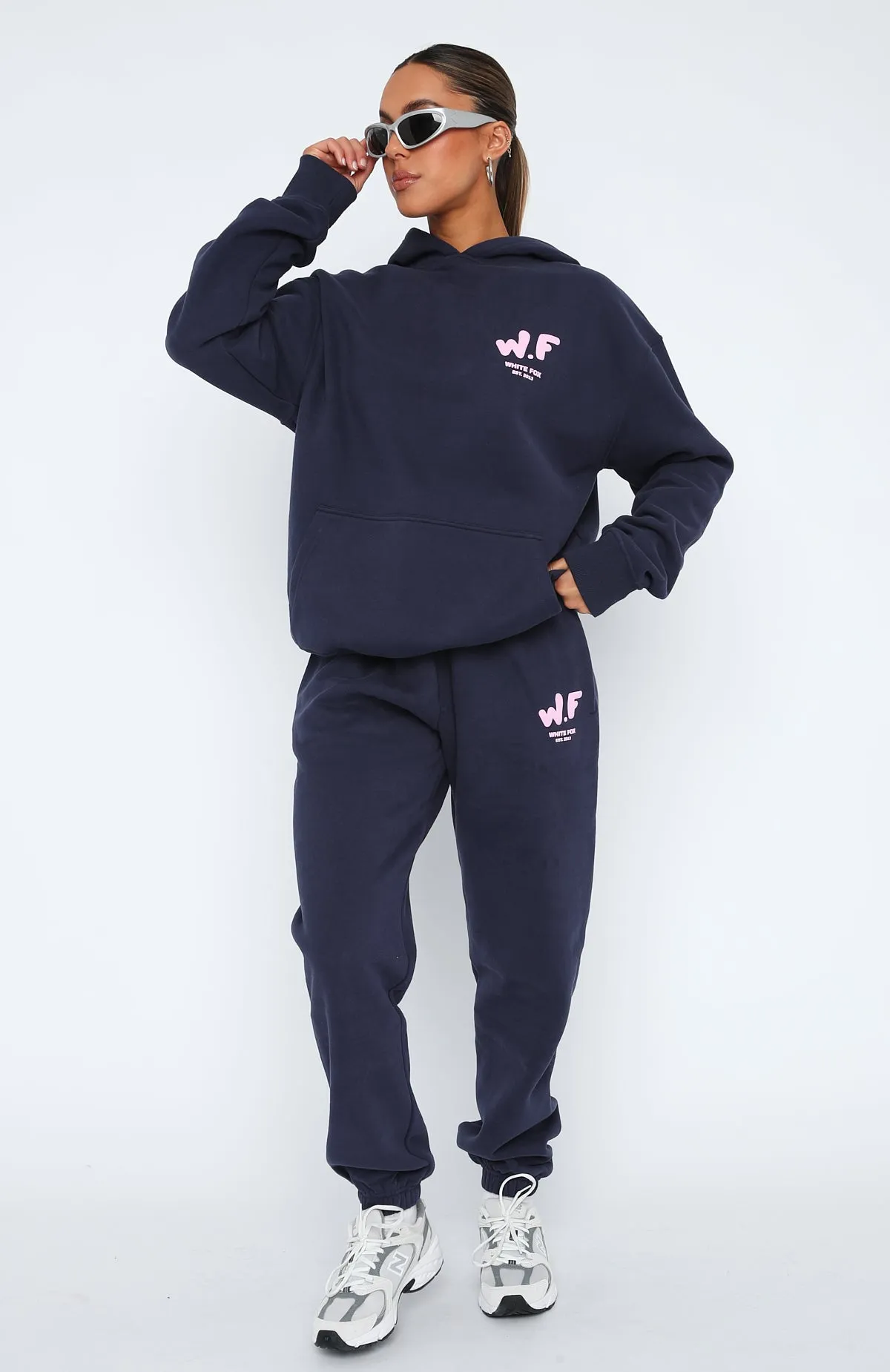The New Standard Sweatpants Navy sold by White Fox Boutique product image thumbnail 2
