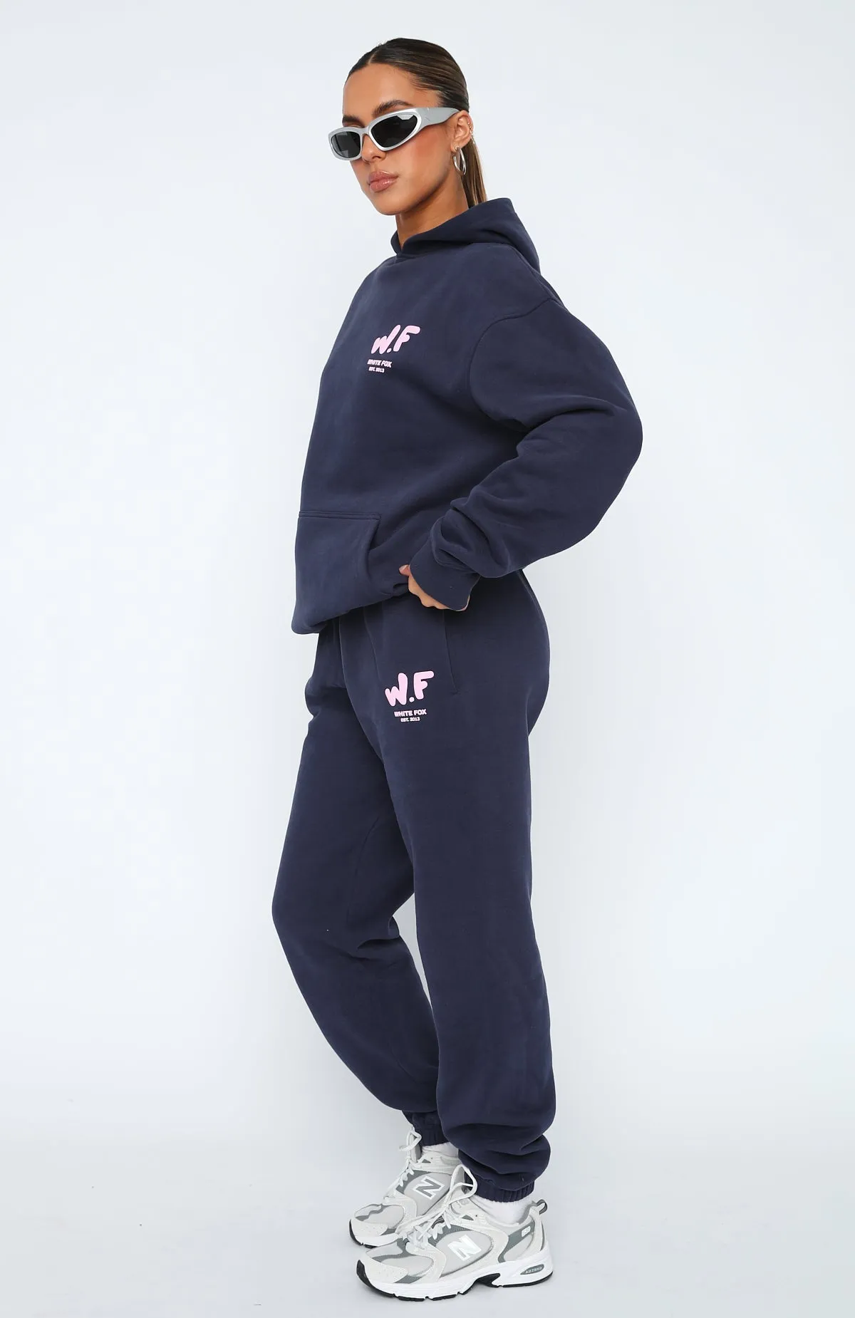 The New Standard Sweatpants Navy sold by White Fox Boutique product image thumbnail 3