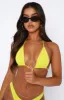 Summer Lovin Bikini Top Lemongrass sold by White Fox Boutique