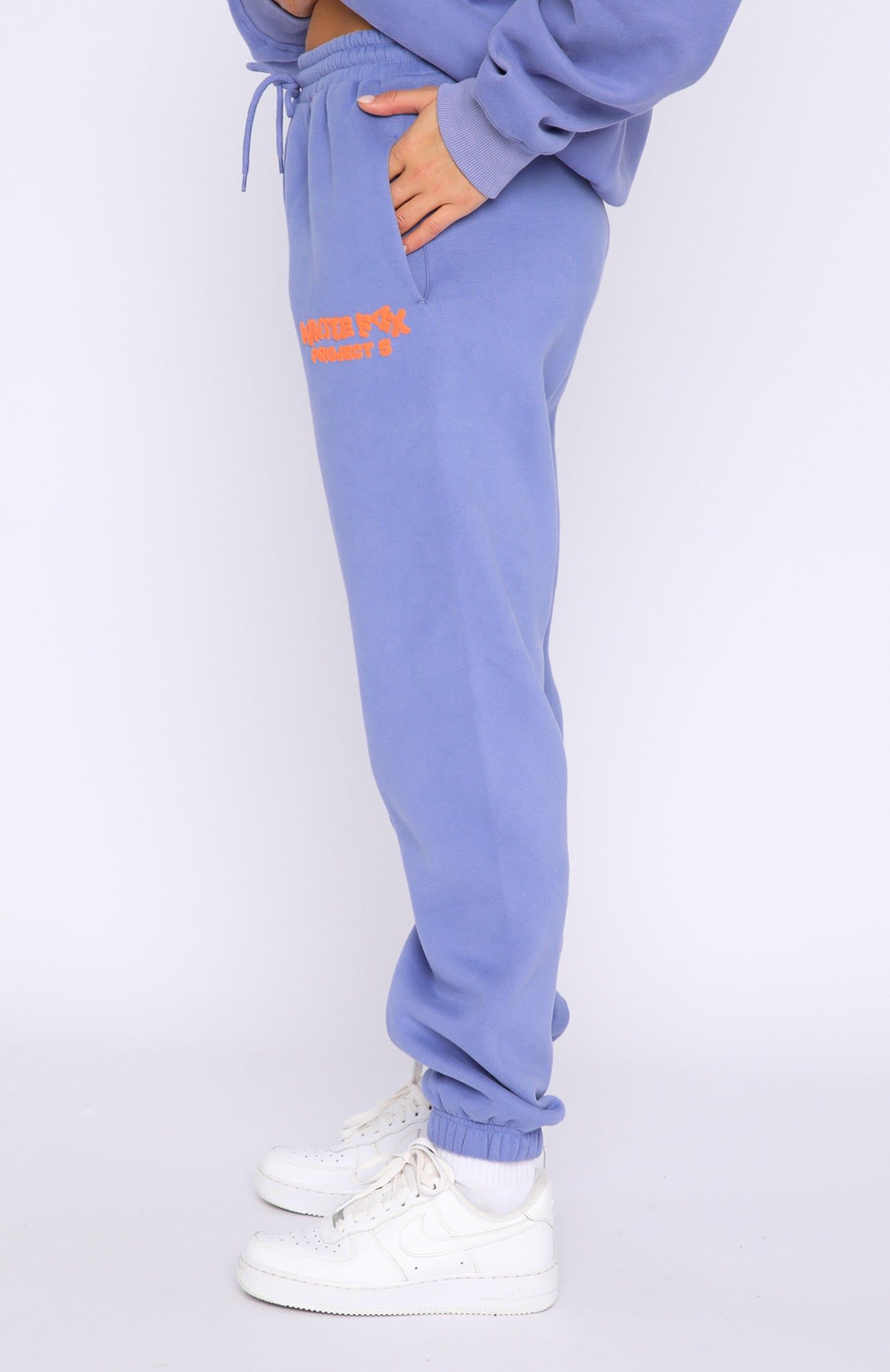 Project 5 Sweatpants Grape sold by White Fox Boutique product image thumbnail 3