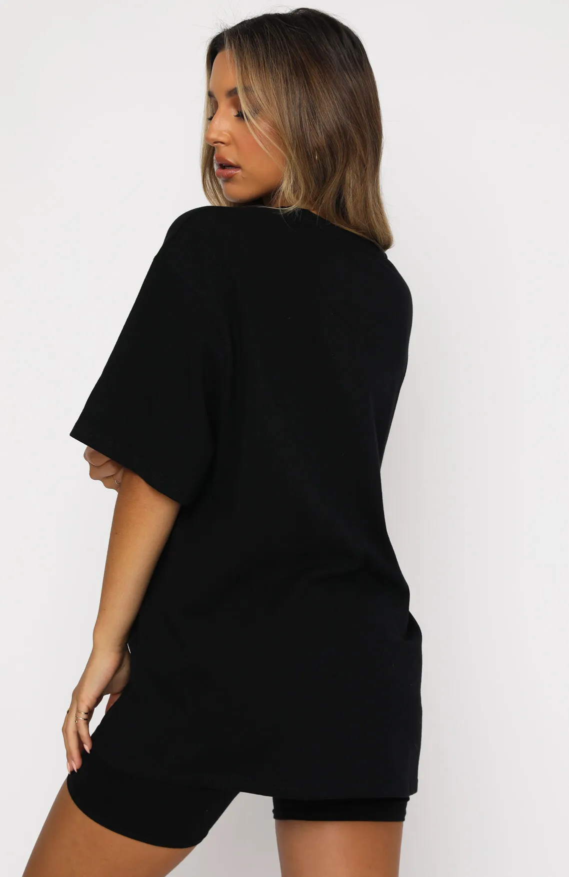 Catching Feelings Tee Black sold by White Fox Boutique product image thumbnail 4