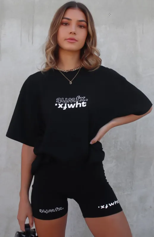 Catching Feelings Tee Black sold by White Fox Boutique