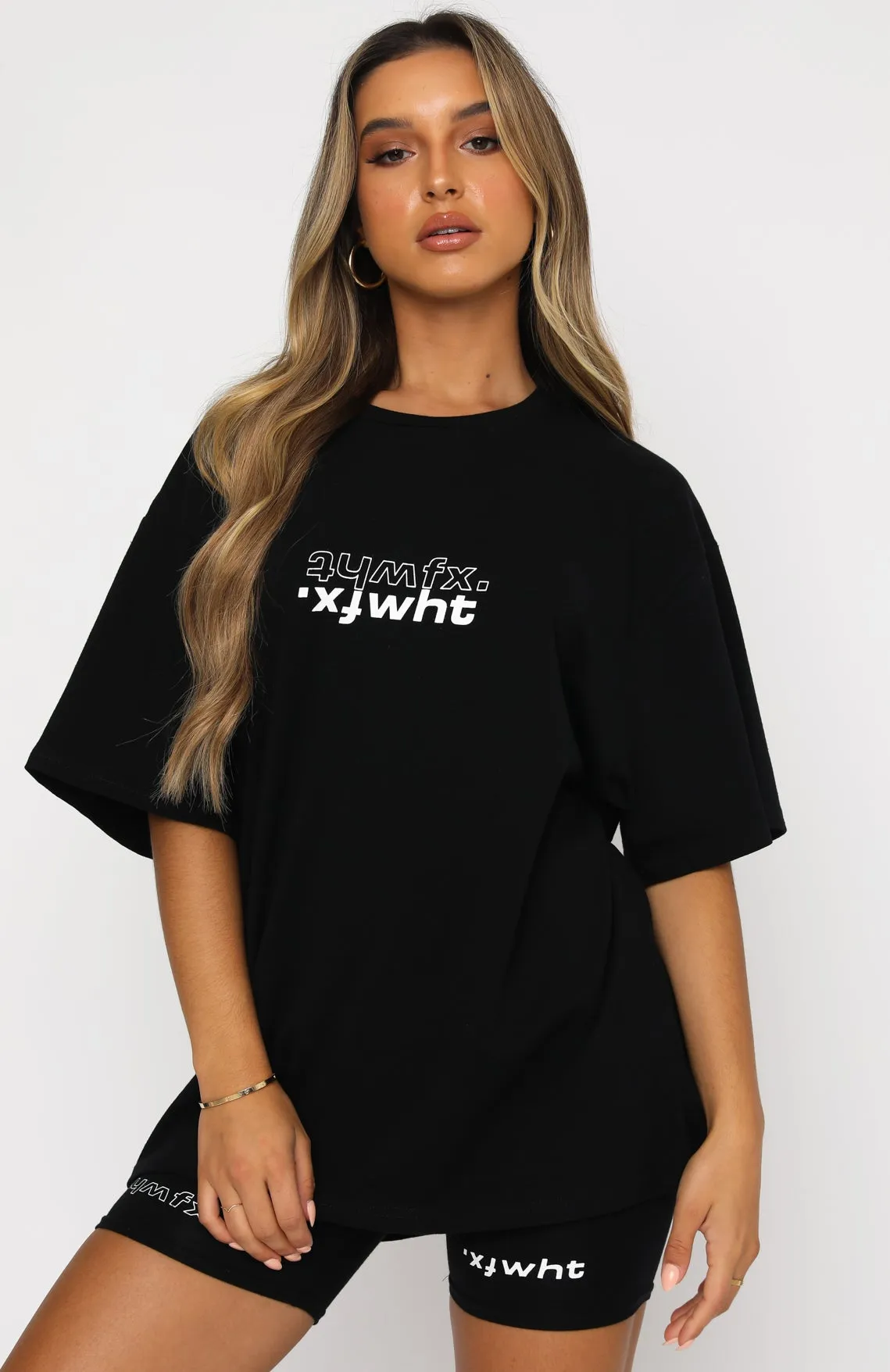 Catching Feelings Tee Black sold by White Fox Boutique product image thumbnail 2