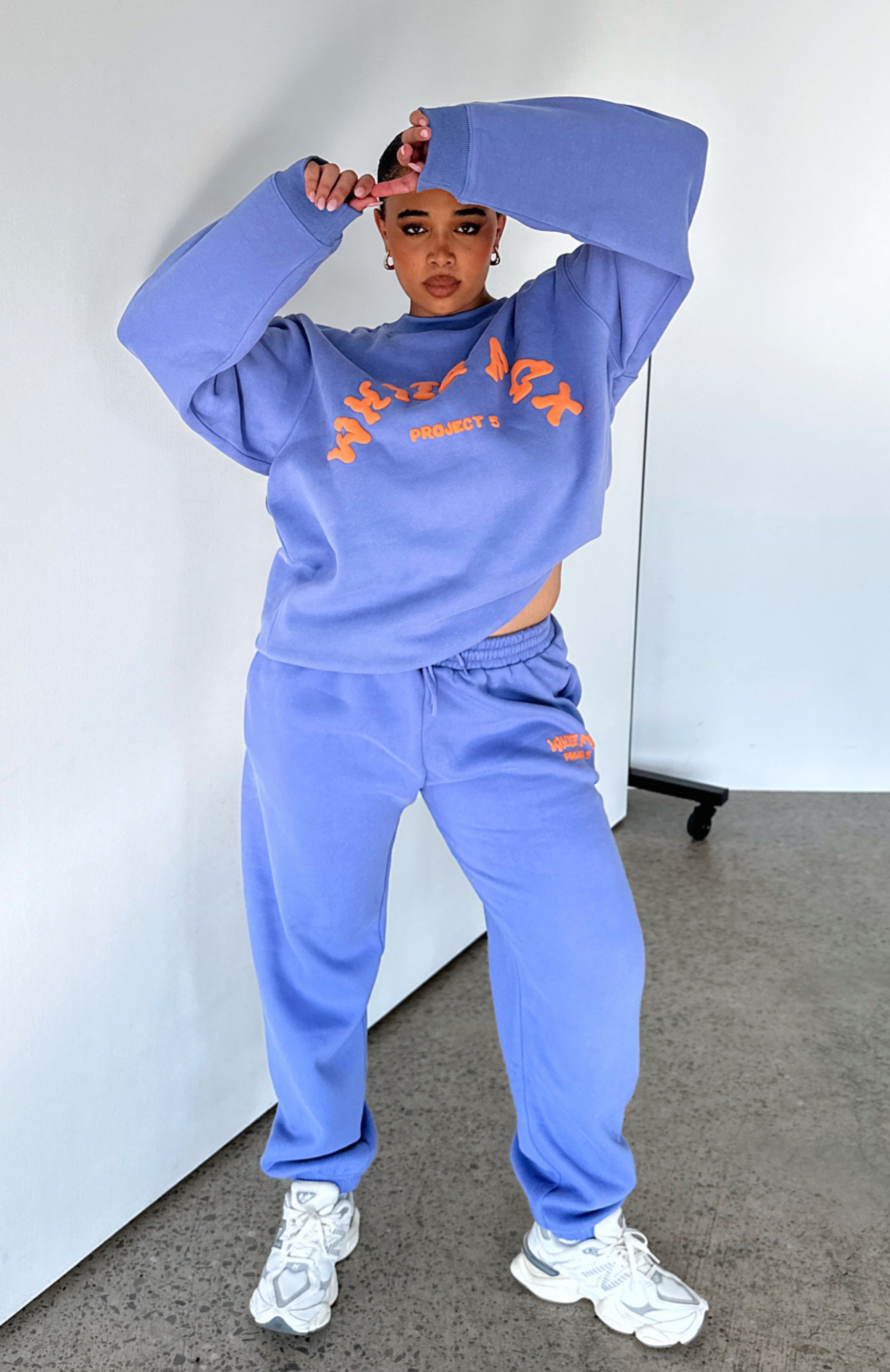 Project 5 Sweatpants Grape sold by White Fox Boutique