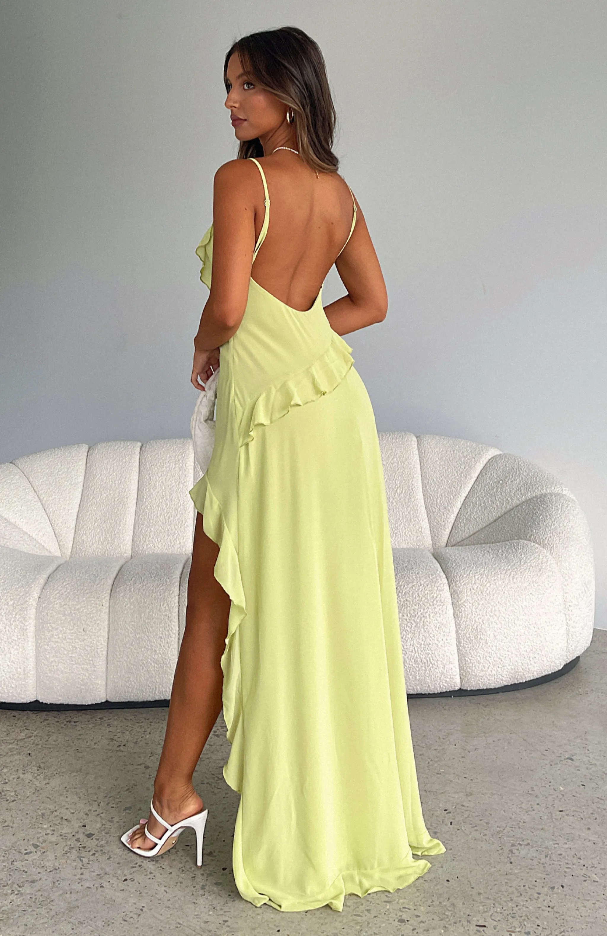 End Of The Road Maxi Dress Matcha sold by White Fox Boutique product image thumbnail 5