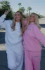 Vacay Calling Oversized Hoodie Pink sold by White Fox Boutique