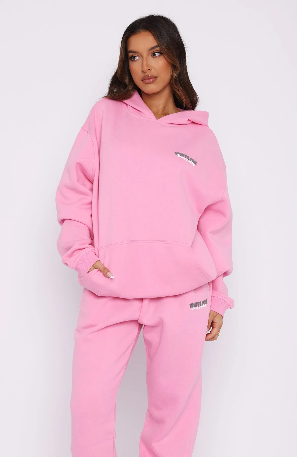 Vacay Calling Oversized Hoodie Pink sold by White Fox Boutique product image thumbnail 2