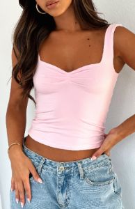 Love Of Summer Top Baby Pink sold by White Fox Boutique