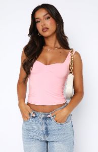 Love Of Summer Top Baby Pink sold by White Fox Boutique