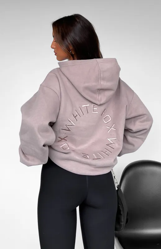 Stay Lifted Oversized Hoodie Cinnamon sold by White Fox Boutique