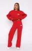Capsule 9 Rodeo Crew Wide Leg Sweatpants Red sold by White Fox Boutique