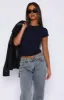 Too Blessed Tee Navy sold by White Fox Boutique