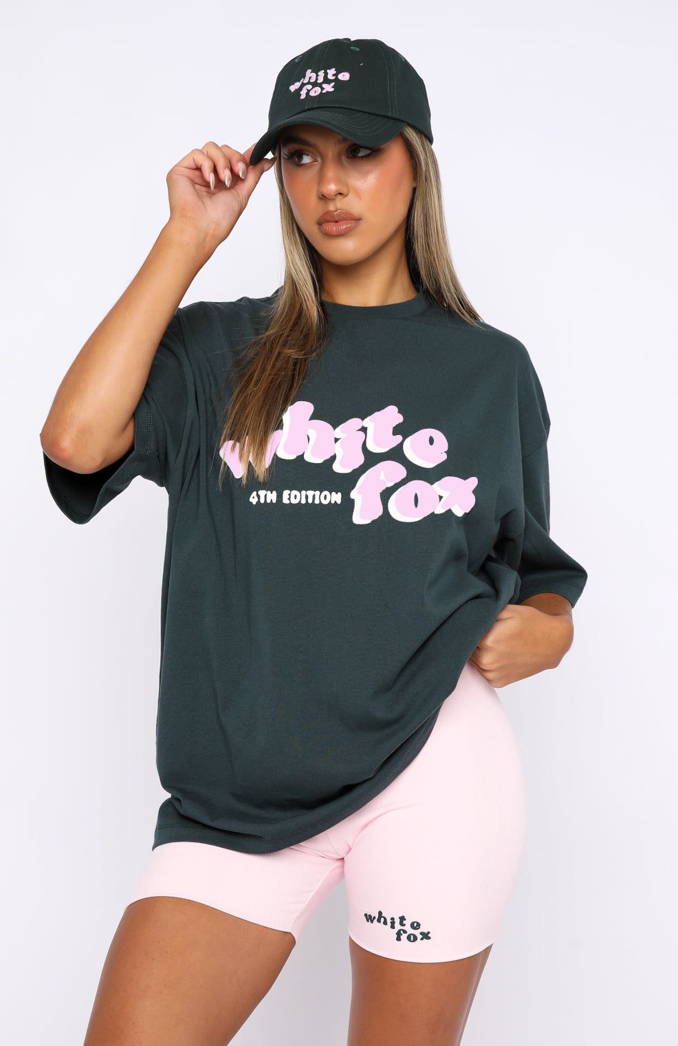 4th Edition Oversized Tee Clover sold by White Fox Boutique product image thumbnail 2