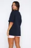 Limited Edition Offstage Oversized Tee Sapphire sold by White Fox Boutique