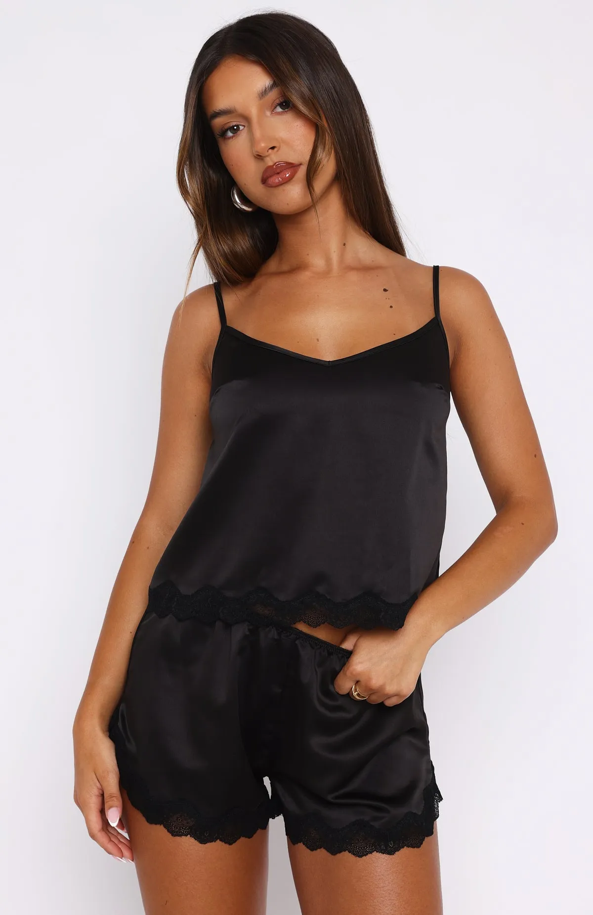 Sleep Tight Pyjama Set Black sold by White Fox Boutique product image thumbnail 2