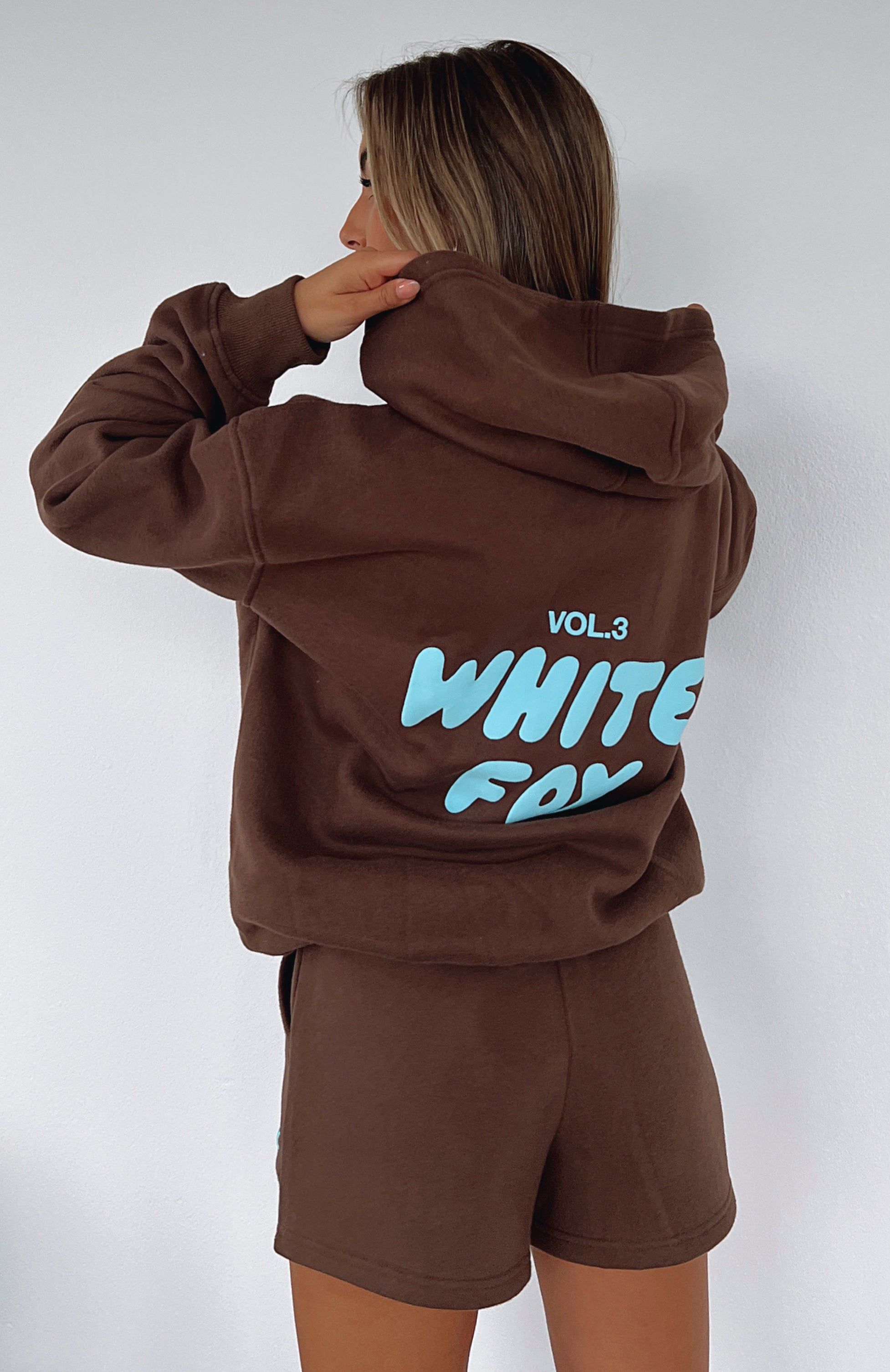 Offstage Hoodie Espresso sold by White Fox Boutique