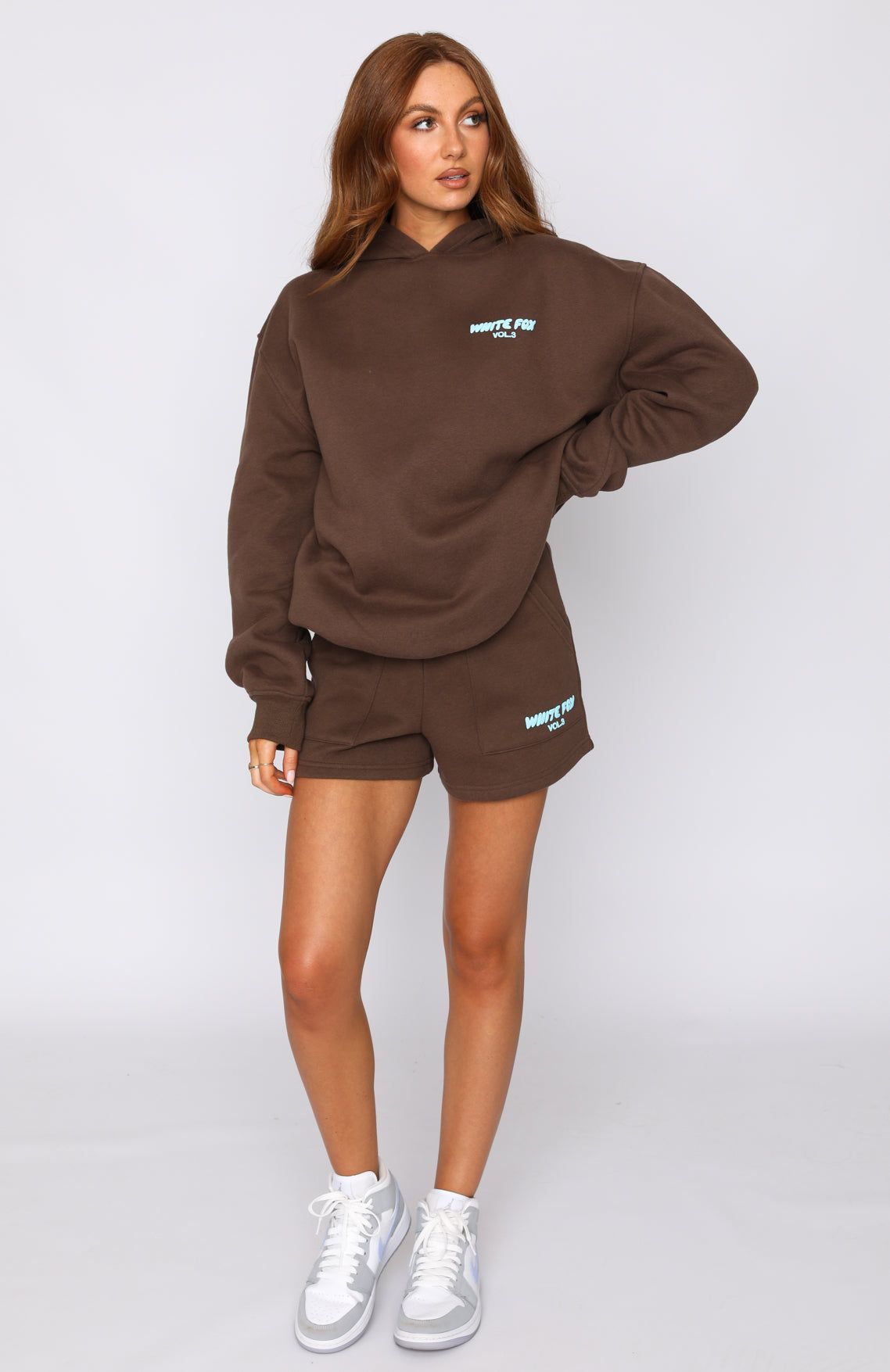 Offstage Hoodie Espresso sold by White Fox Boutique product image thumbnail 5