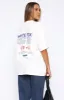 In Transit Oversized Tee White sold by White Fox Boutique