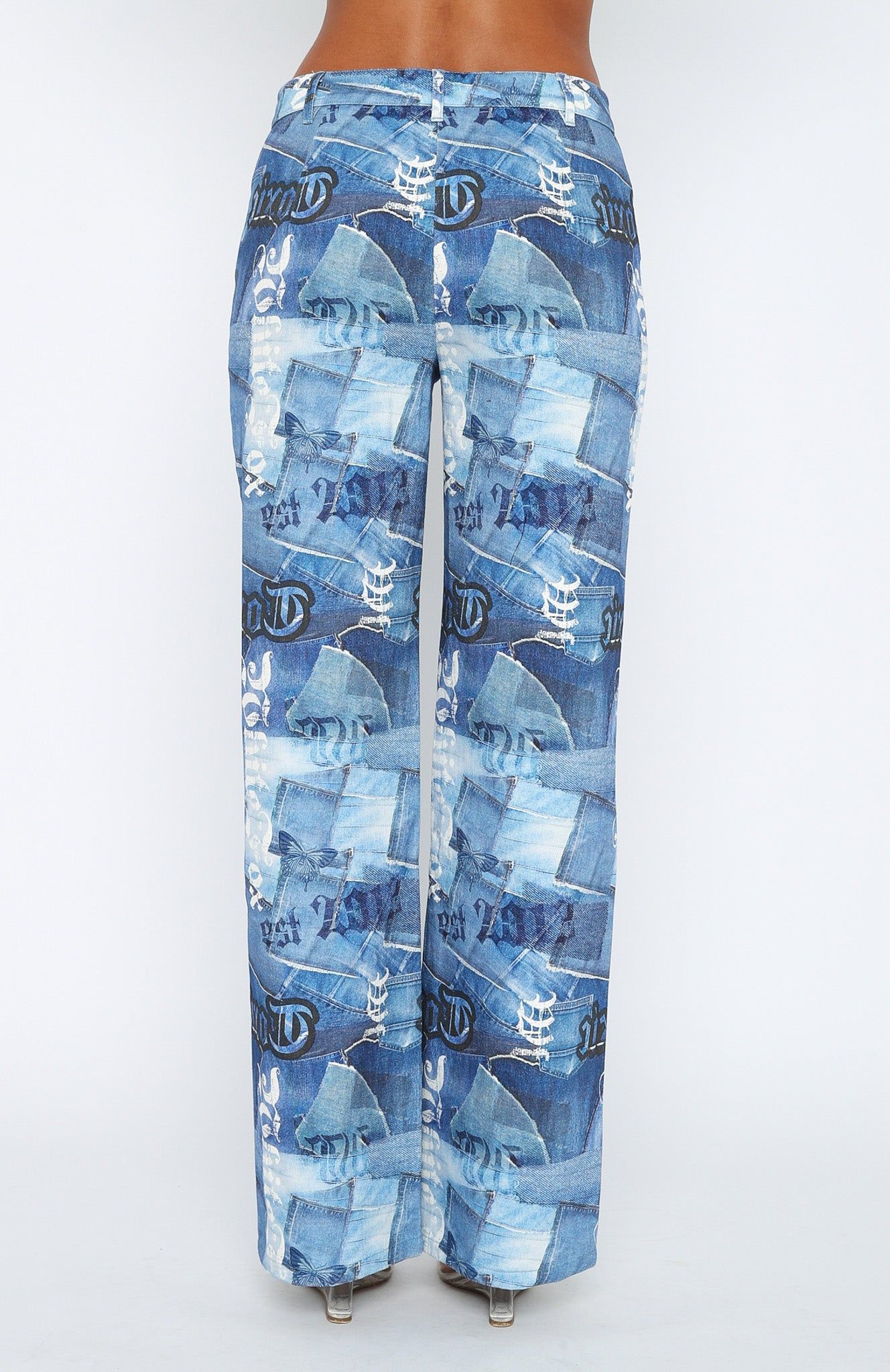 All Or Nothing Pant Chambray sold by White Fox Boutique product image thumbnail 4