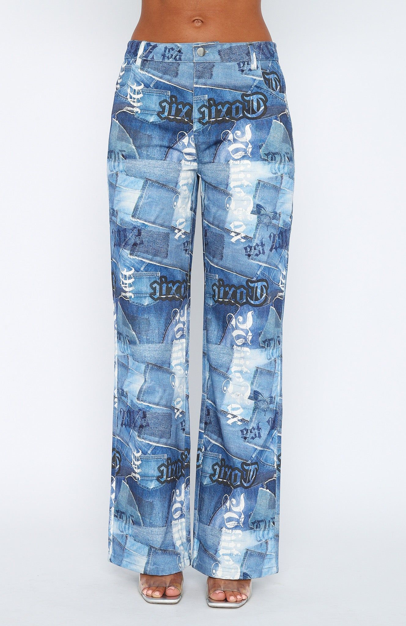 All Or Nothing Pant Chambray sold by White Fox Boutique product image thumbnail 2