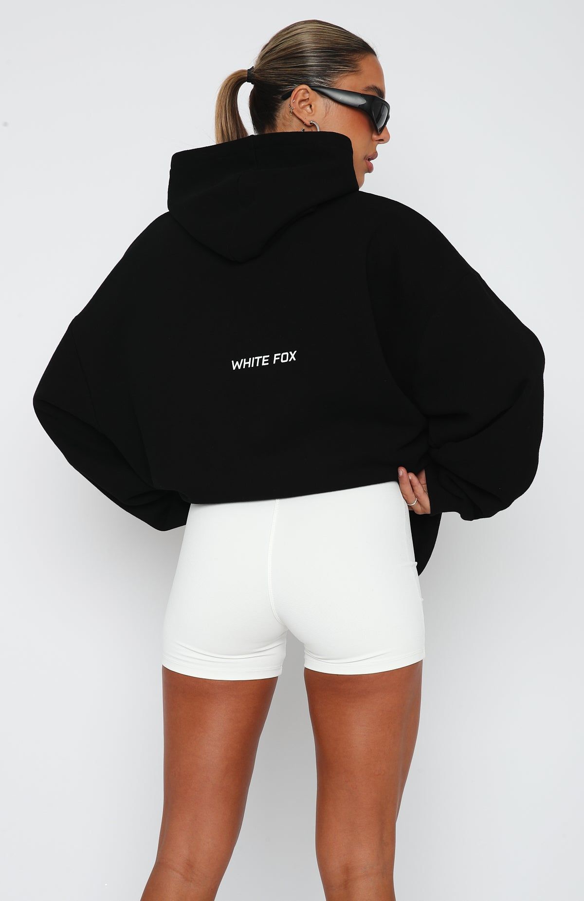 Eclipse Hoodie Black sold by White Fox Boutique product image thumbnail 4