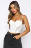 Feel The Passion Lace Bustier White sold by White Fox Boutique
