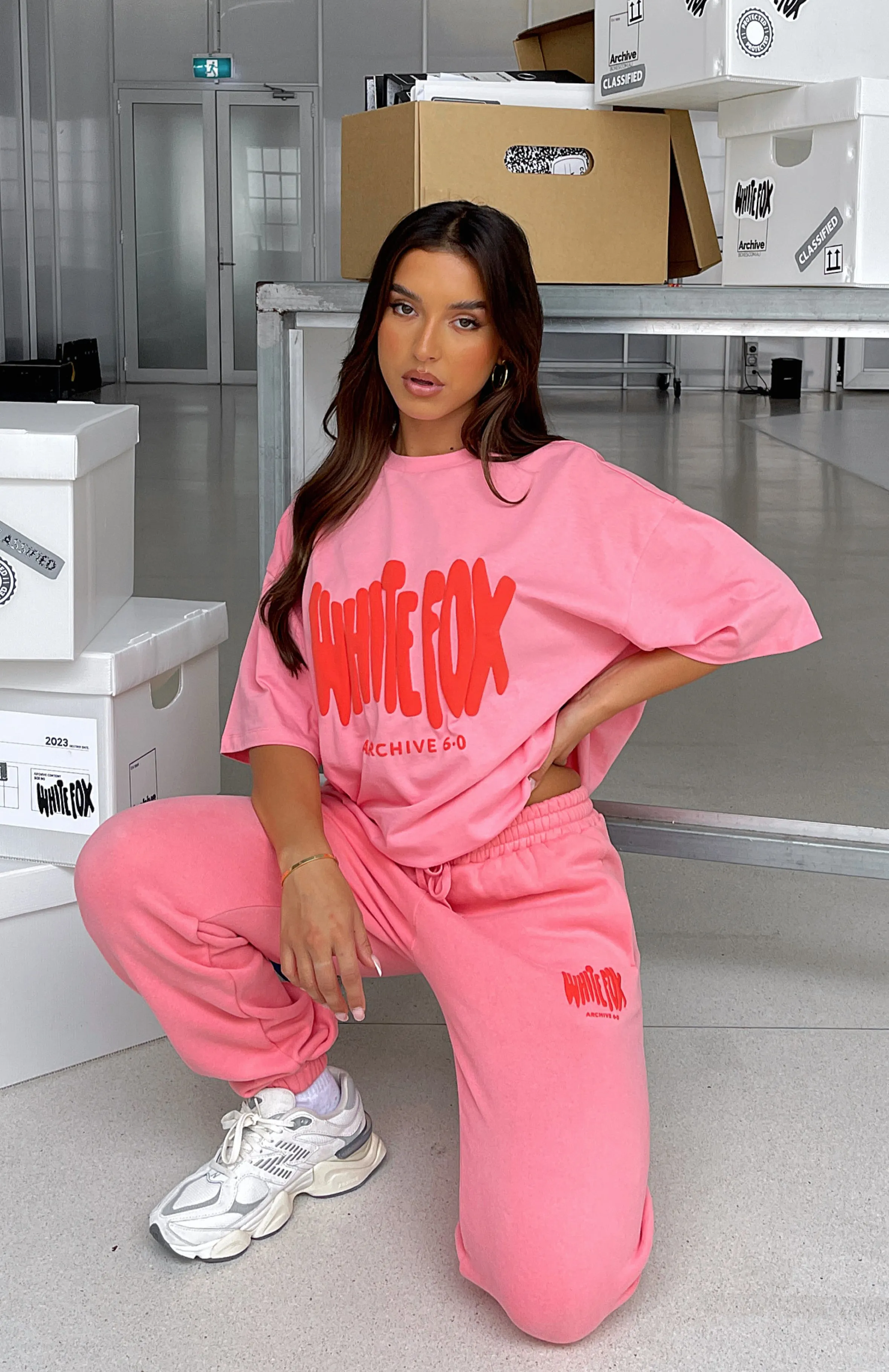 Archive 6.0 Oversized Tee Melon sold by White Fox Boutique product image thumbnail 5