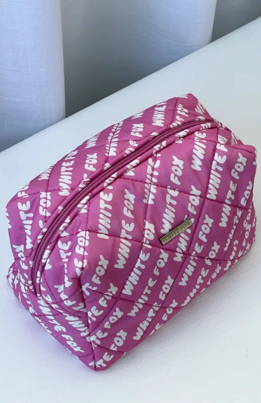 Getting Ready Cosmetic Bag Pink sold by White Fox Boutique