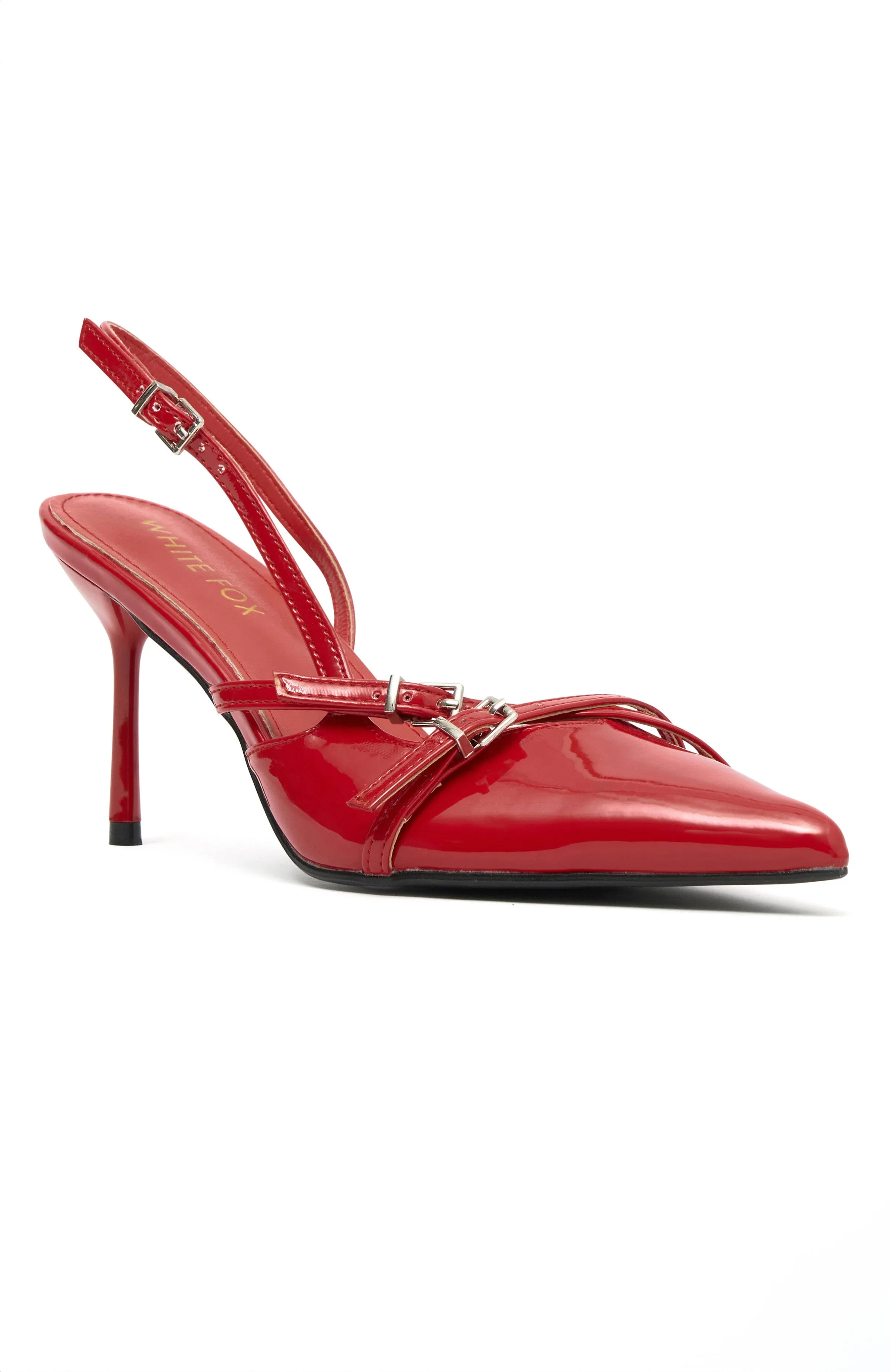End Game Heels Red sold by White Fox Boutique product image thumbnail 3
