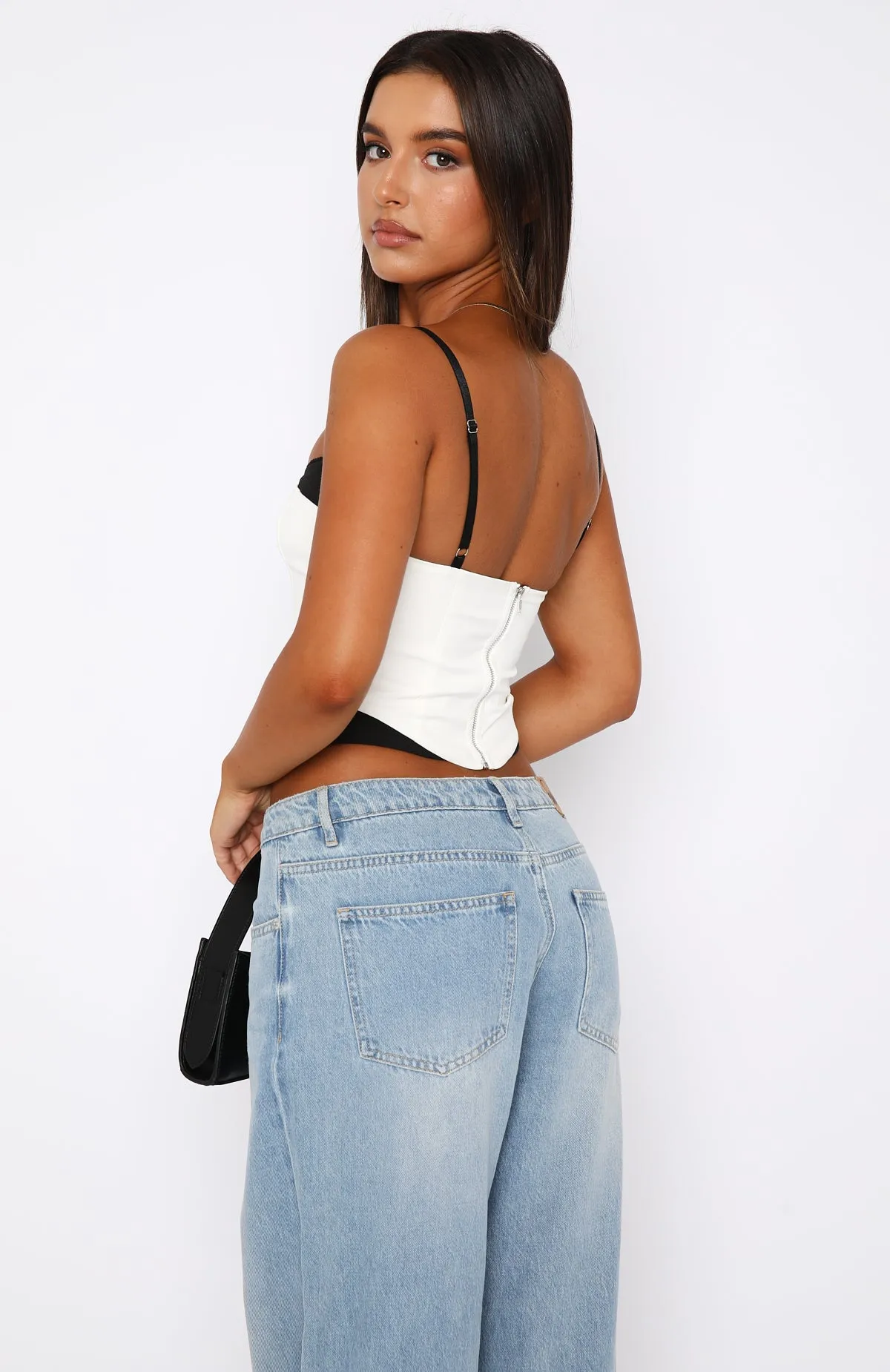 Feel The Spark Bustier White sold by White Fox Boutique product image thumbnail 4