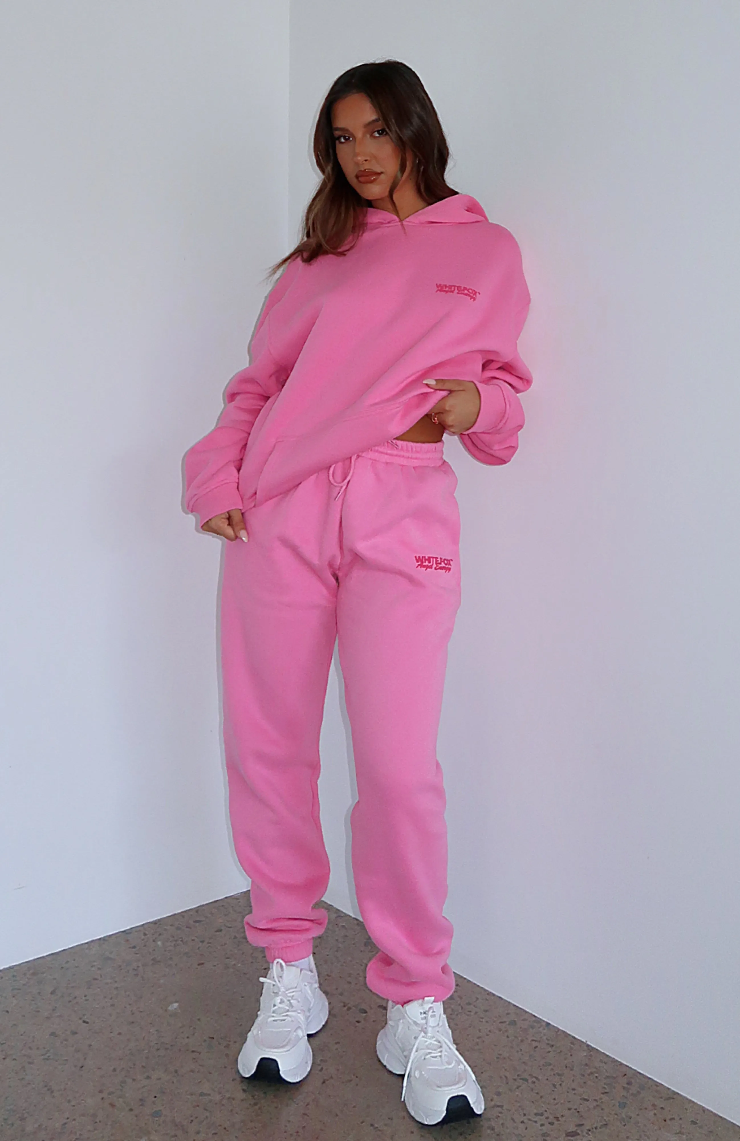 Angel Energy Sweatpants Pink sold by White Fox Boutique product image thumbnail 5