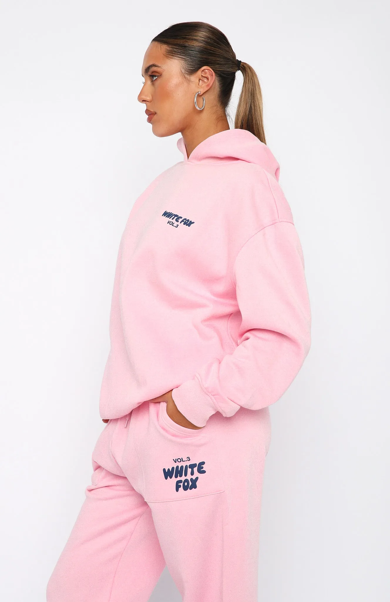 Offstage Hoodie Posy Pink sold by White Fox Boutique product image thumbnail 3
