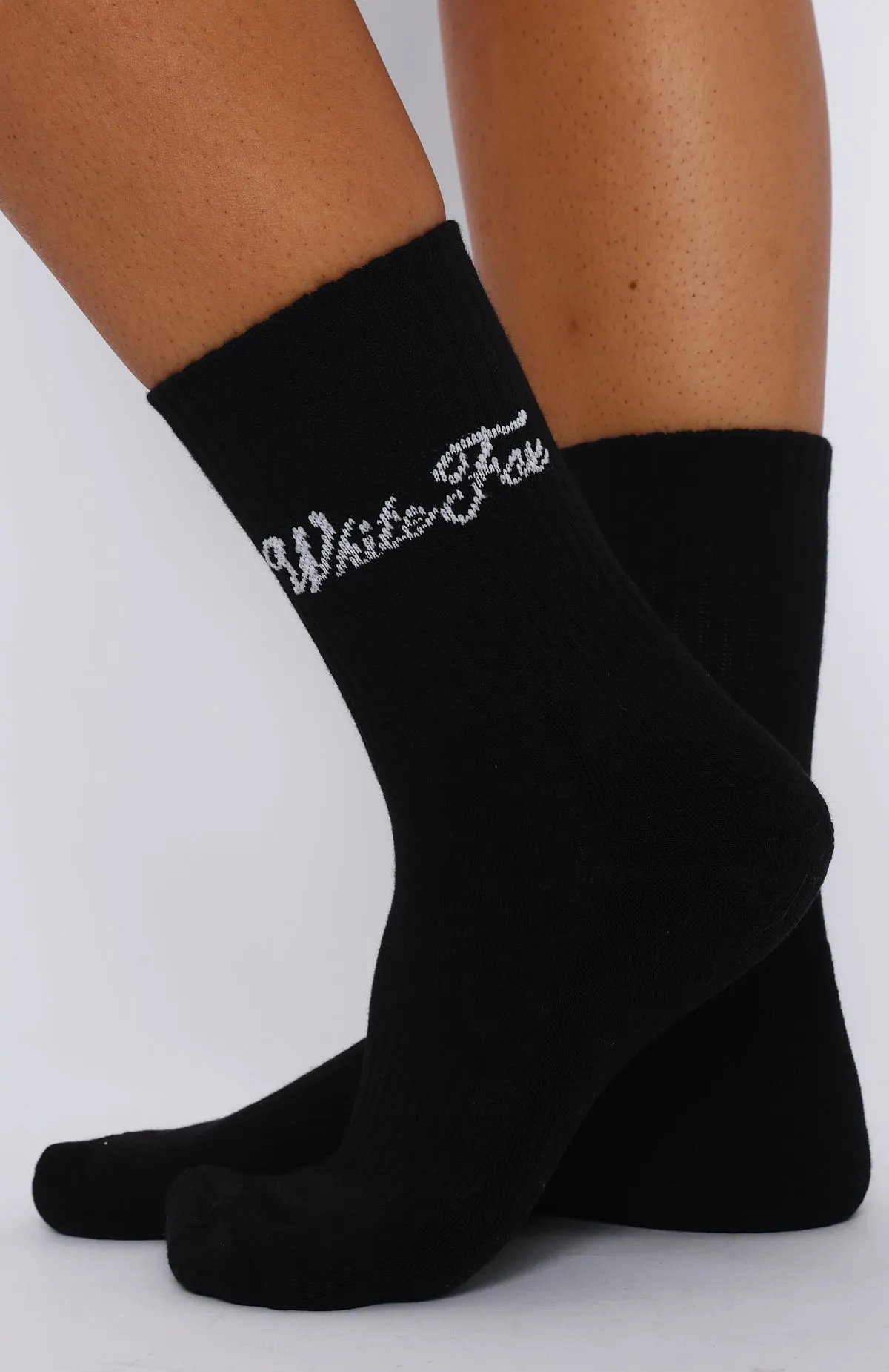 Season 7 Socks Black/White sold by White Fox Boutique product image thumbnail 3