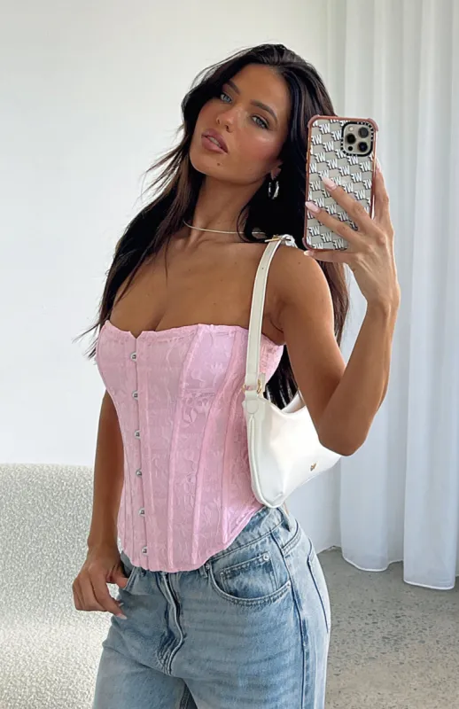 Enchanted Dreams Bustier Pink sold by White Fox Boutique