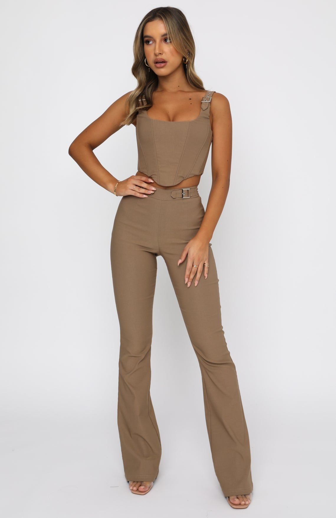 Keep Me Close Bustier Mocha sold by White Fox Boutique product image thumbnail 5