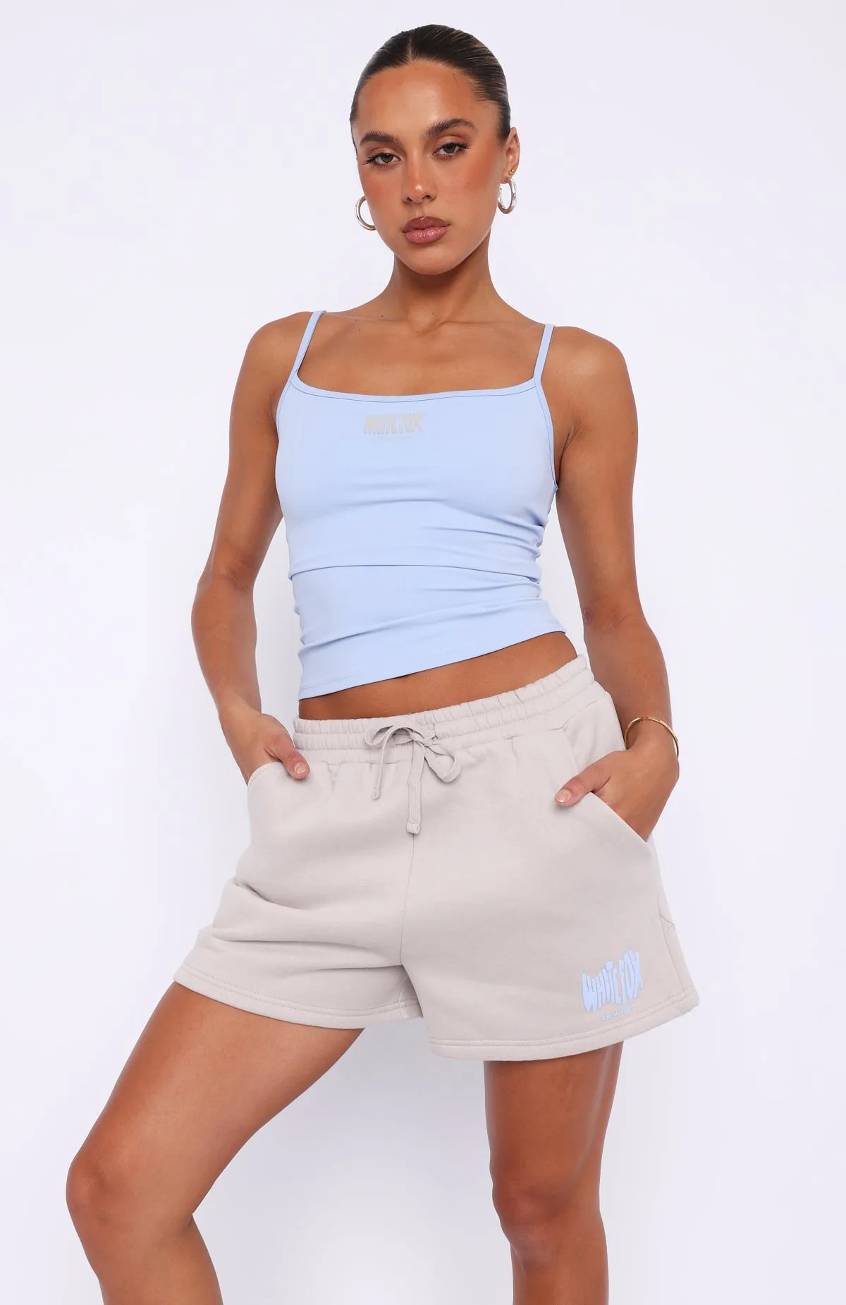 Archive 6.0 Singlet Top Sky sold by White Fox Boutique product image thumbnail 2
