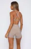 High Definition Sports Bra Taupe sold by White Fox Boutique