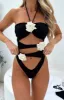 Sorrento One Piece Black sold by White Fox Boutique