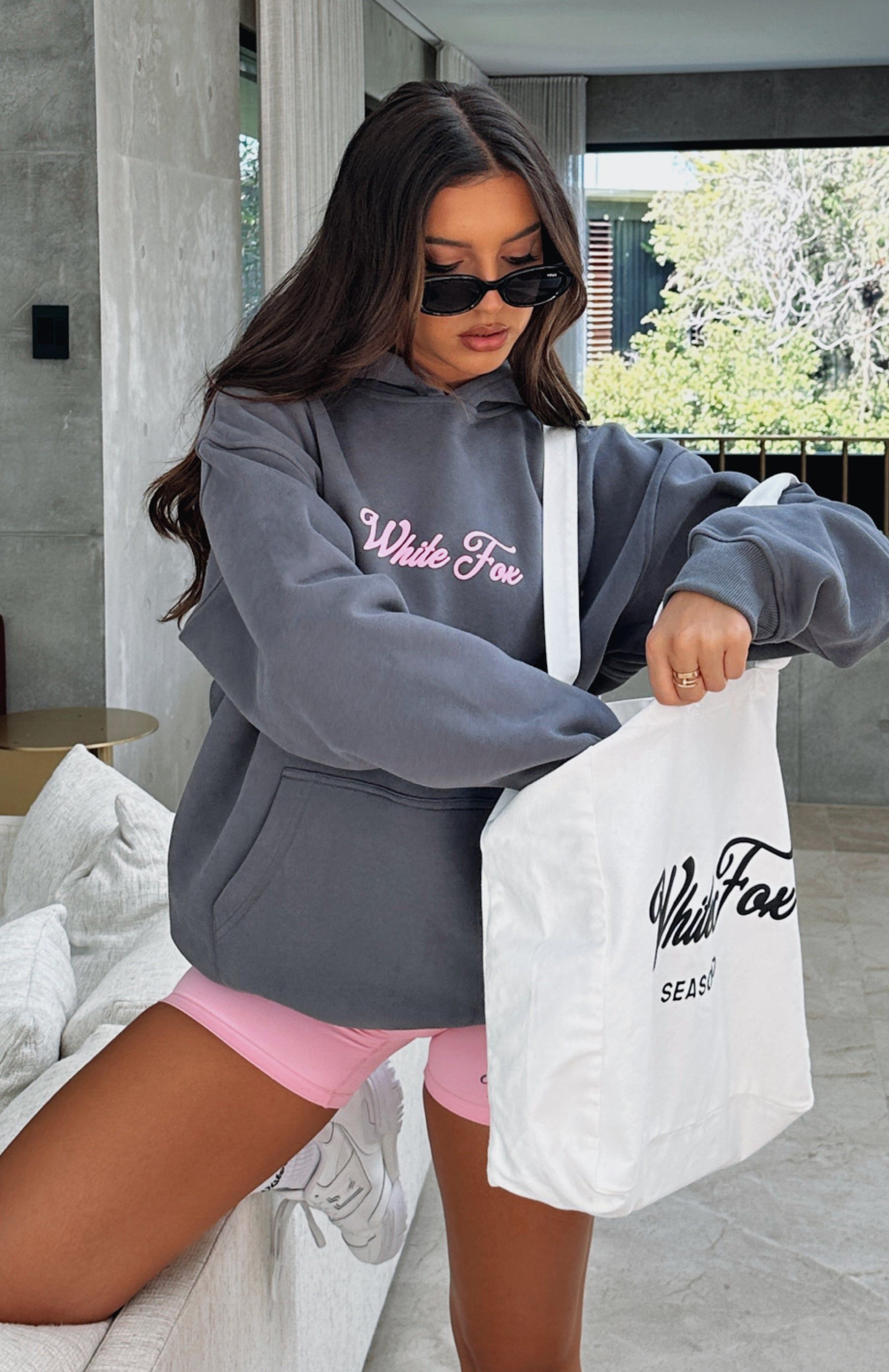 Season 7 Tote Bag Off White sold by White Fox Boutique product image thumbnail 5