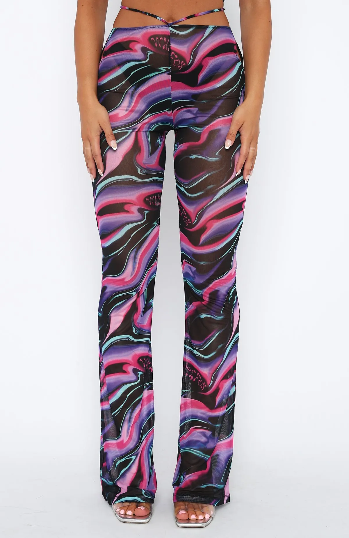 Rhythm Of The Night Pants Intergalactic sold by White Fox Boutique product image thumbnail 2