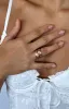 Pure Bliss Ring Set Gold sold by White Fox Boutique