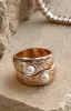 Pure Bliss Ring Set Gold sold by White Fox Boutique