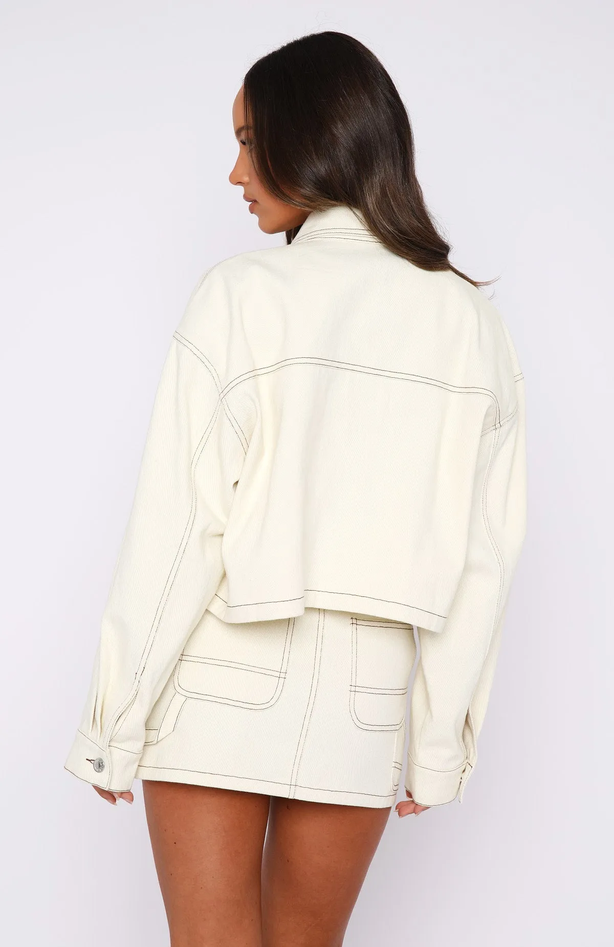 New Perspective Jacket Off White sold by White Fox Boutique product image thumbnail 4